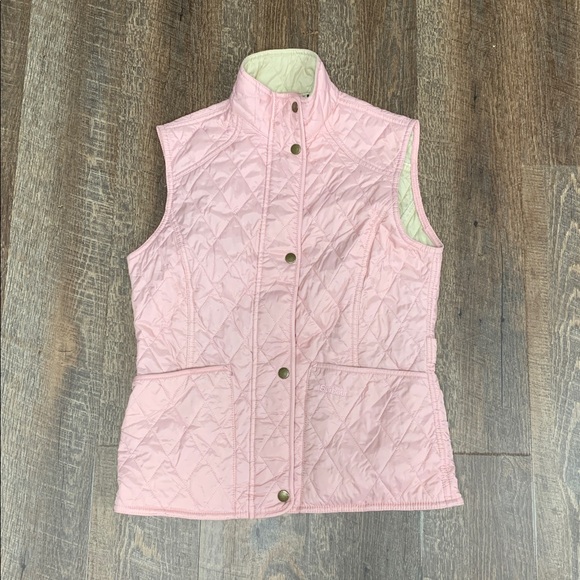 Barbour Jackets & Blazers - Barbour Summer Liddesdale Quilted Gilet in Carnation Pink VG size 6